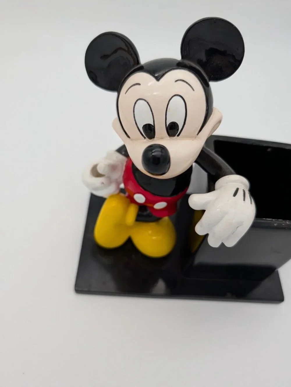 Vintage Mickey Mouse Desk Accessory Pencil Holder Disney office decor organizer